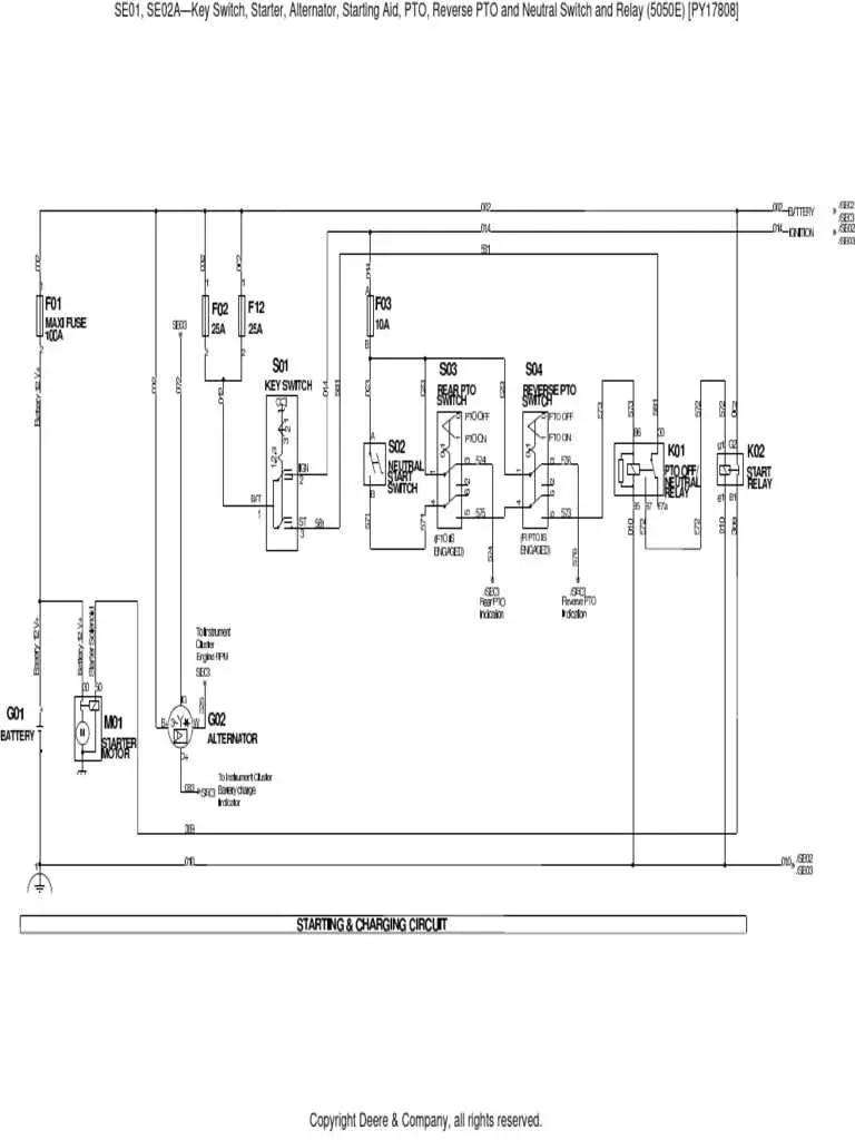 wiring diagram for john deere 2950