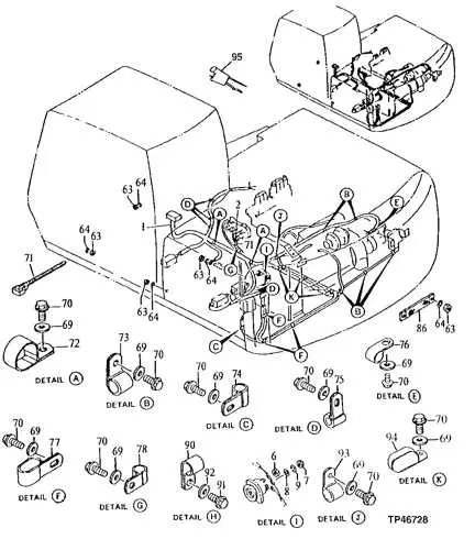 wiring diagram for john deere 490e