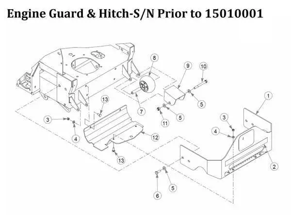 john deere 260 grooming mower parts diagram
