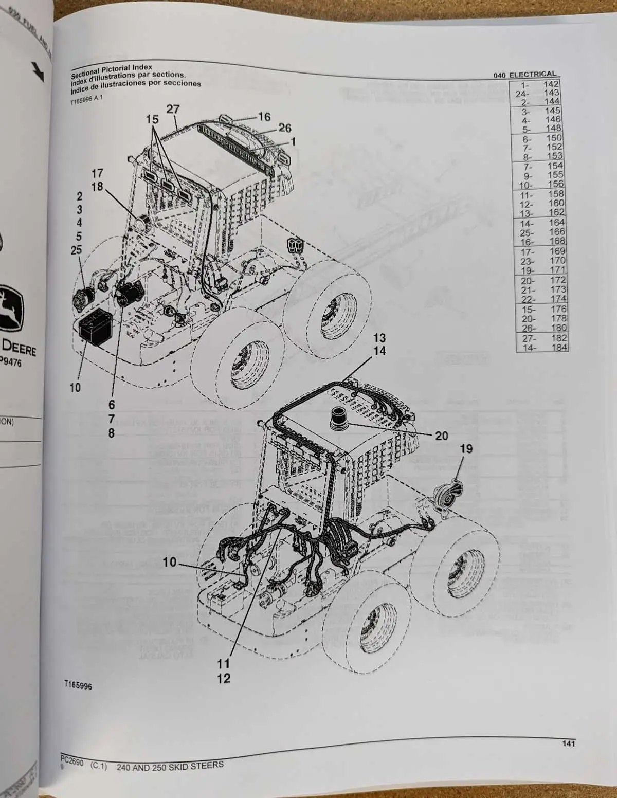 john deere loader parts diagrams