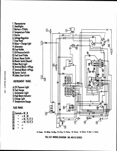 john deere 350 voltage regulator wiring diagram