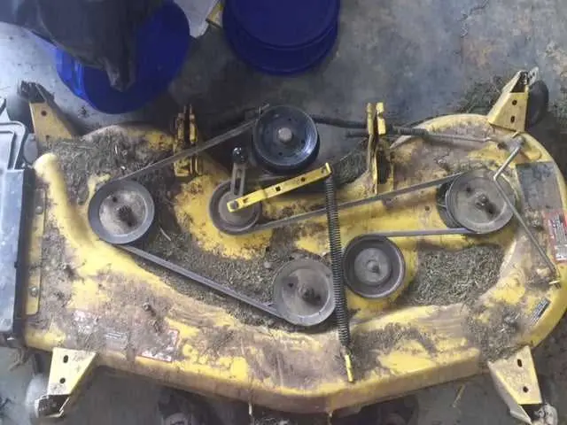 john deere gt235 mower 48c mower deck diagram