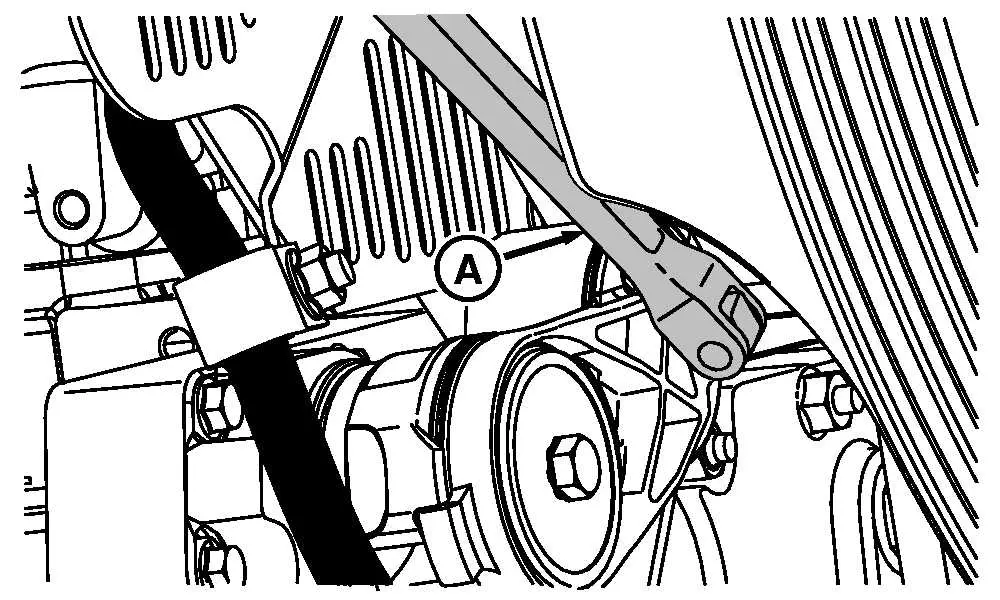 john deere 925a drive belt diagram