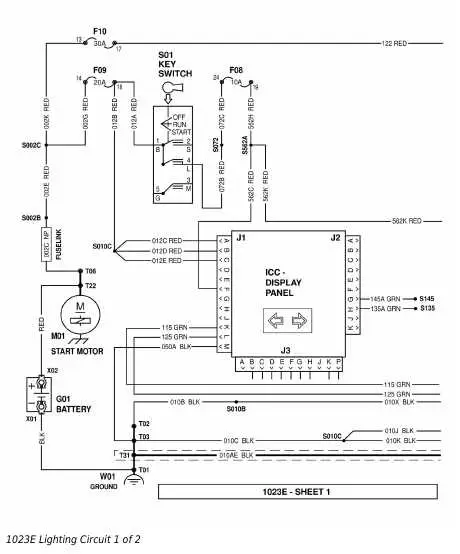 john deere 3010 wiring diagram lights