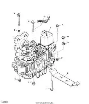 john deere z445 parts diagram