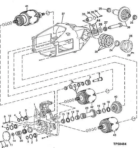 john deere 450g parts diagram