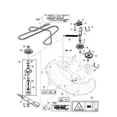 john deere x300 belt diagram