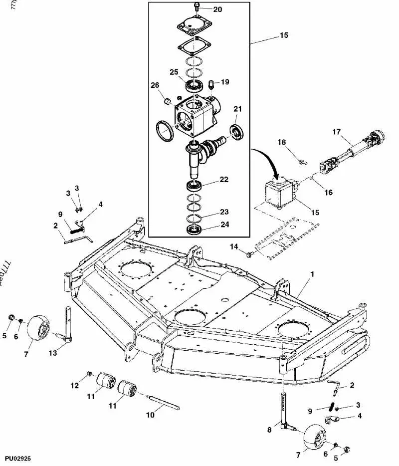 john deere part am134770 diagram