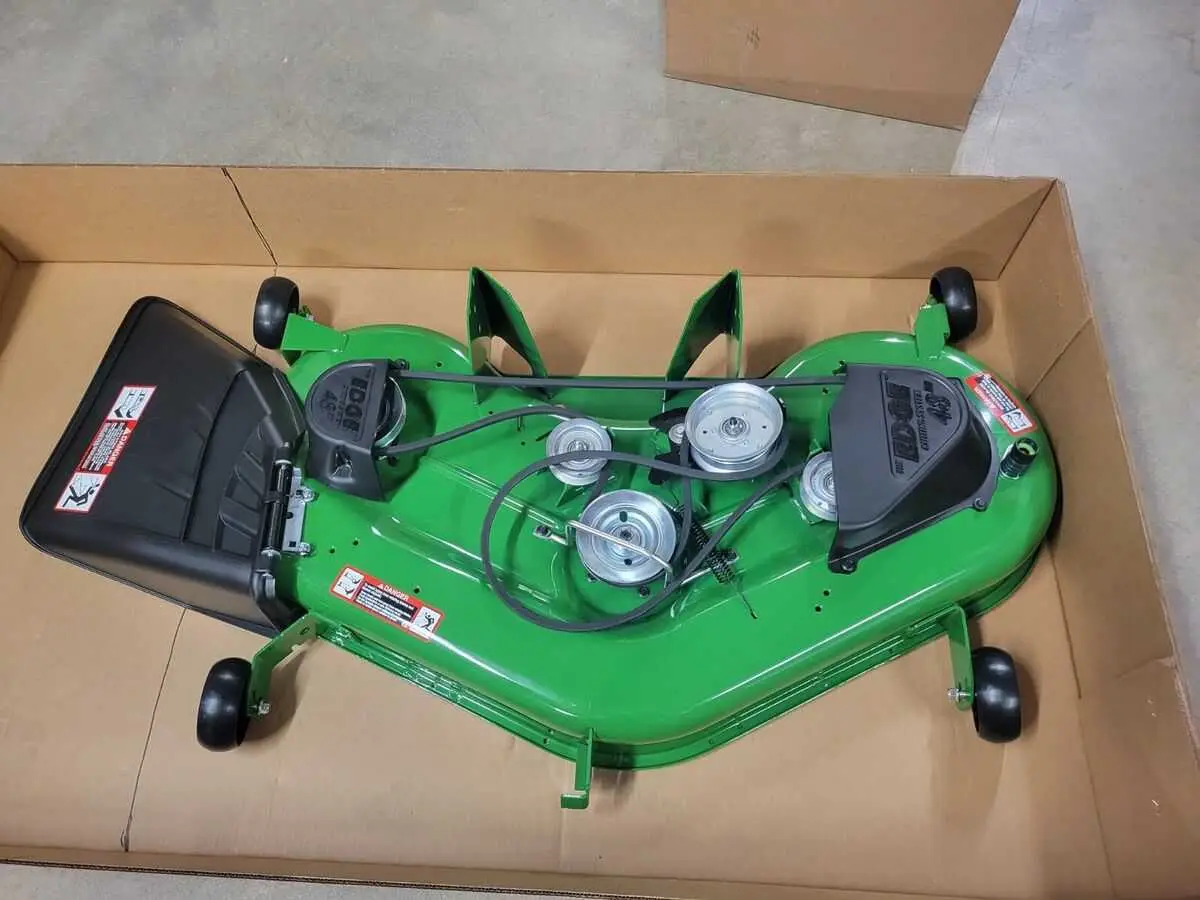 belt diagram for john deere 48 inch mower deck