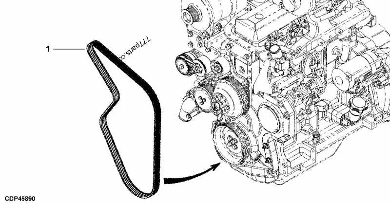 belt diagram for john deere la150 automatic