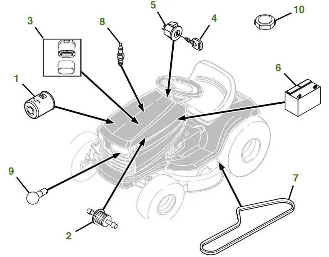 belt routing diagram for john deere 180 mower deck