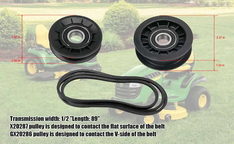 belt routing john deere x350 48 deck belt diagram