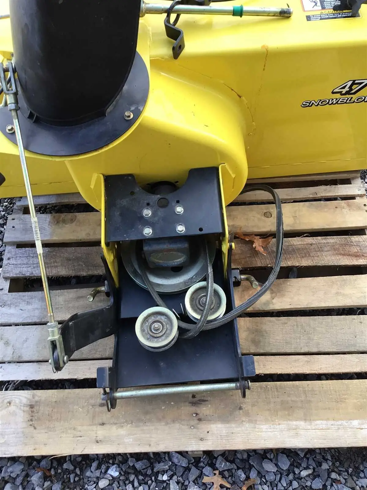 2009 john deere x540 deck diagram