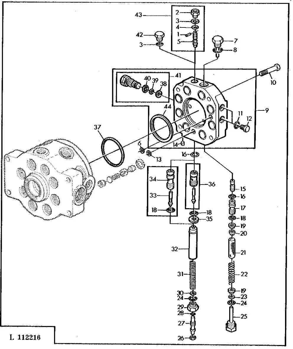 john deere 2140 hydraulic pump diagram