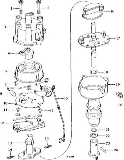 1953 john deere 1010 distributor cap wiring diagram