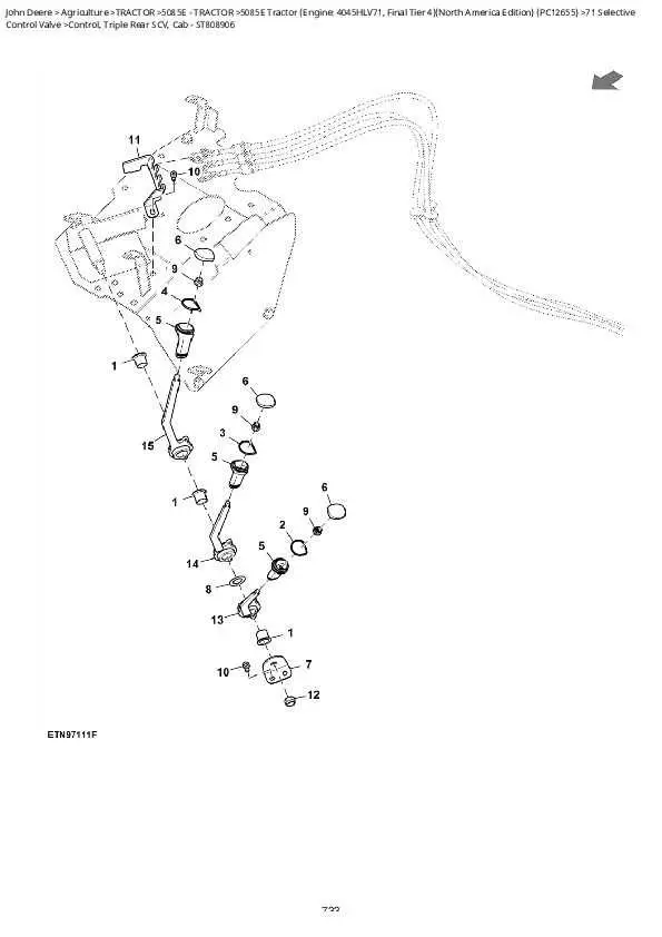 john deere 5065e parts diagram