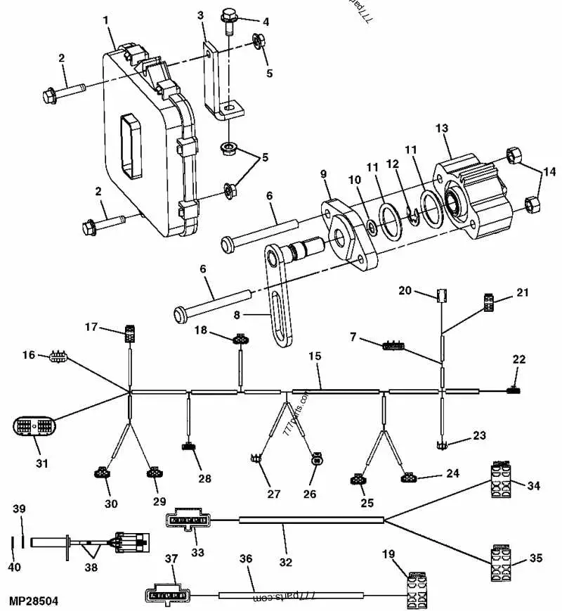 john deere 4610 wiring diagram