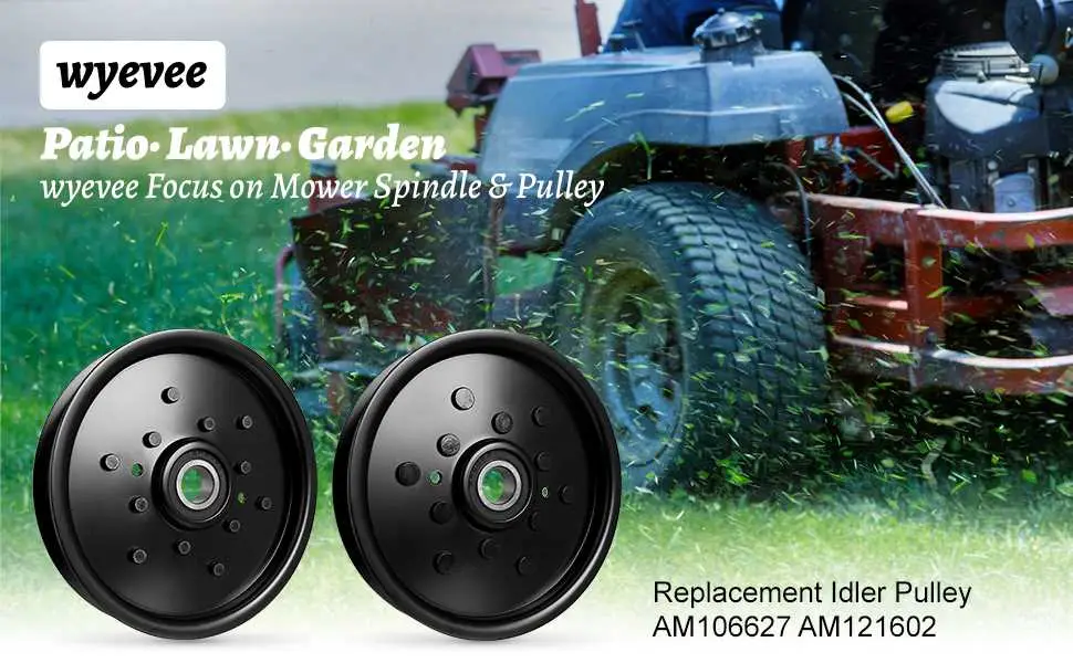 john deere x324 mower deck double tensioner pulley parts diagram