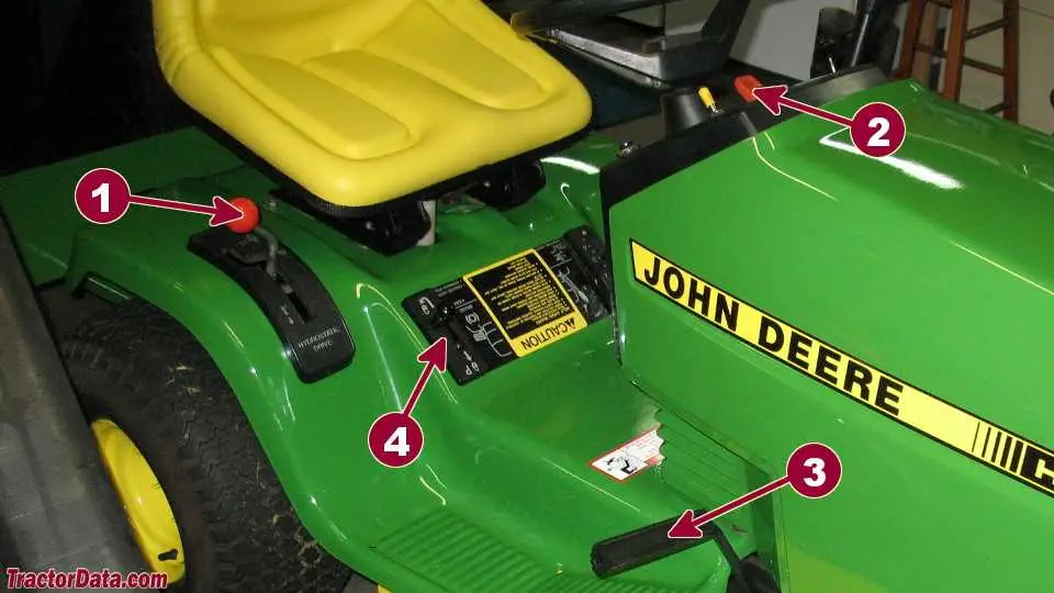 john deere 185 mower diagram