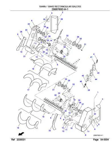 john deere baler parts diagram pdf