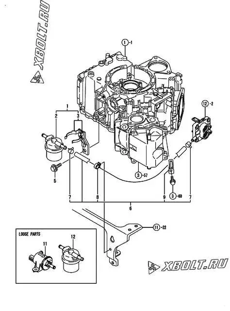 carburetor diagram for a john deere 2 12