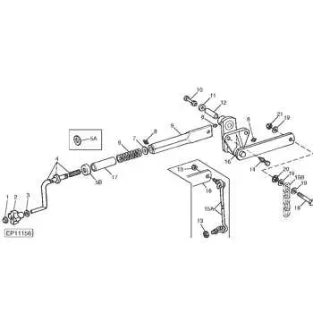 john deere 660 hay rake parts diagram