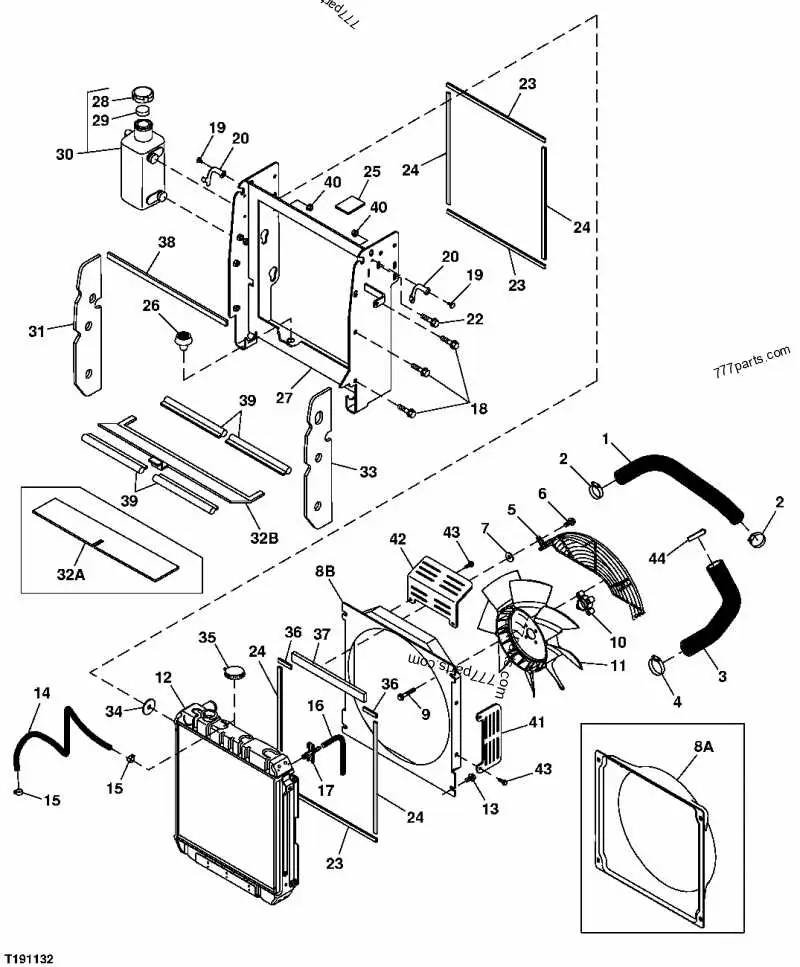 john deere 250 skid steer fuel parts diagram