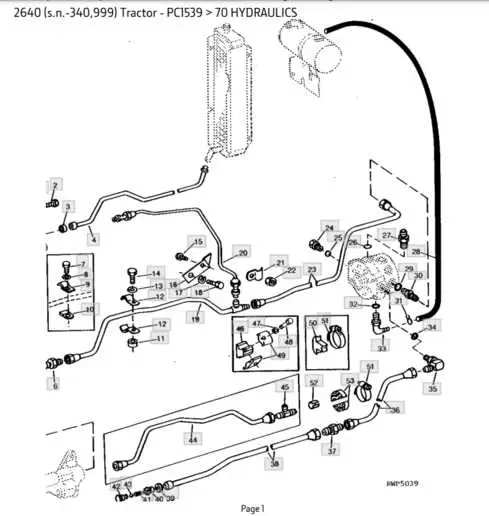 john deere 4040 hydraulic system diagram