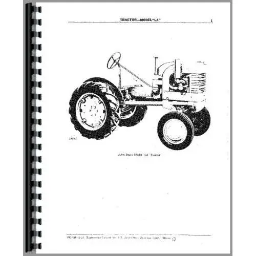 john deere la 100 model 0100a parts diagram