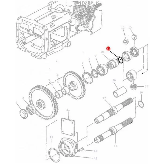 john deere 2720 parts diagram pto