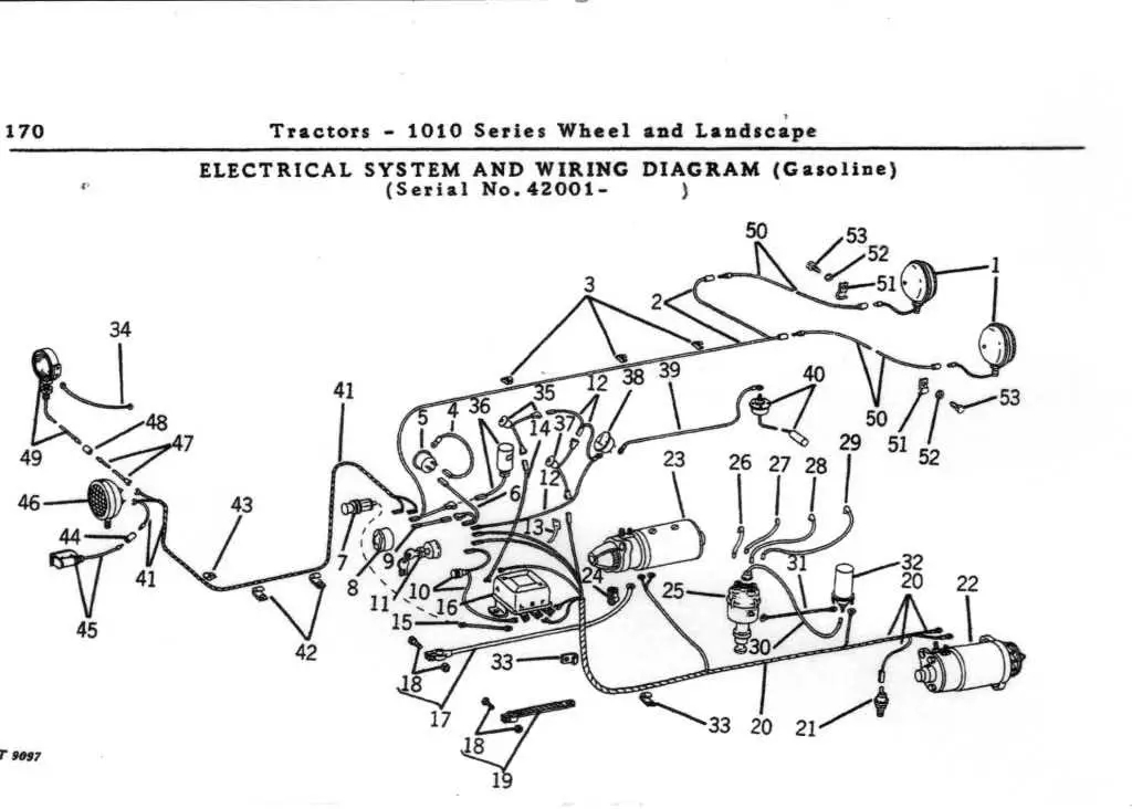 john deere 8060 alternator wiring diagram