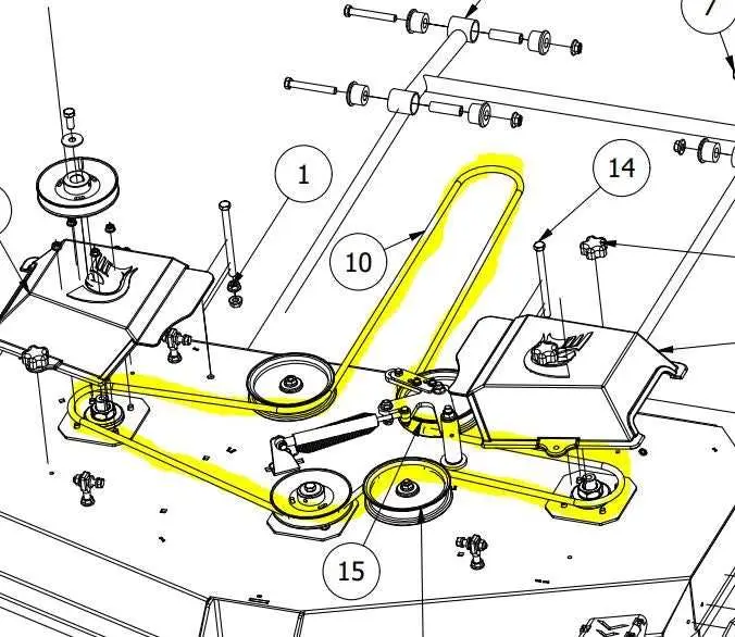 john deere l118 mower deck belt diagram 42 inch john deere l118 mower deck belt diagram 42 inch