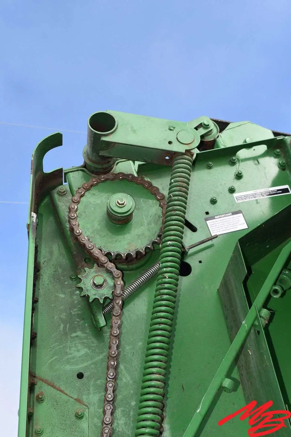 john deere 430 baler chain diagram