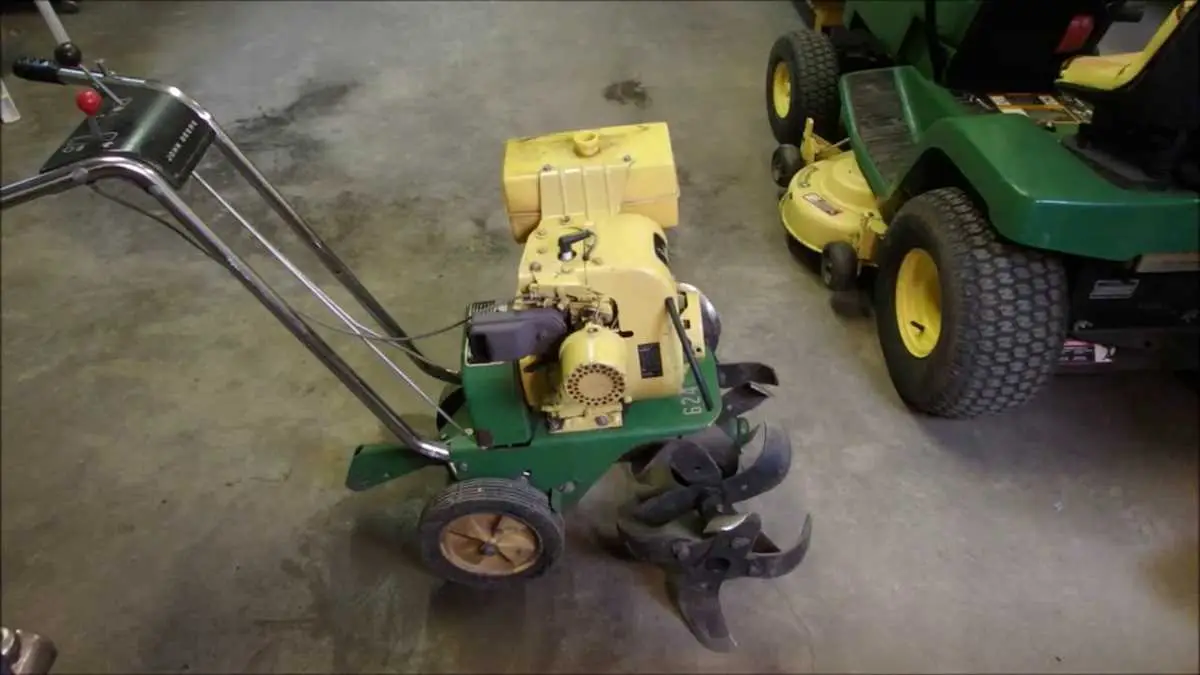 john deere 524 walk behind rototiller belt diagram