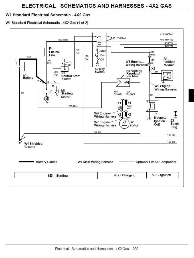2004 john deere 4x2 wiring diagram