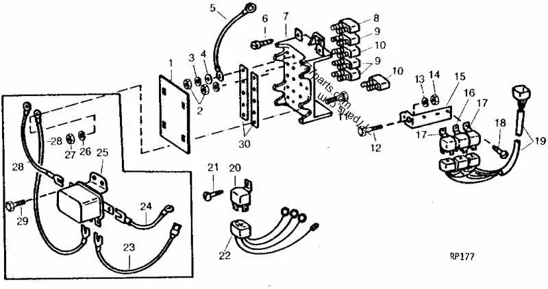 john deere 997 relay diagram