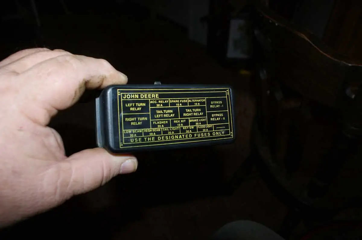 fuse box john deere gator fuse panel diagram