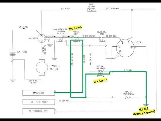 john deere 240 tractor starter wiring diagram john deere 240 tractor starter wiring diagram