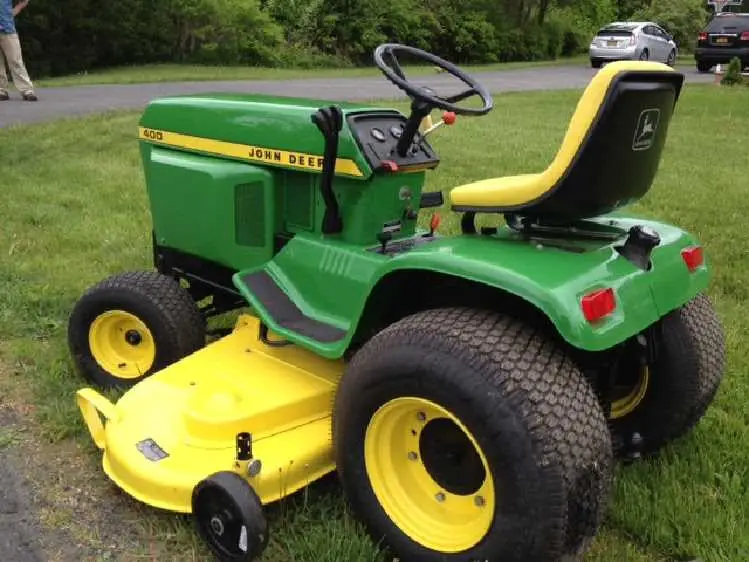 john deere 400 garden tractor parts diagram