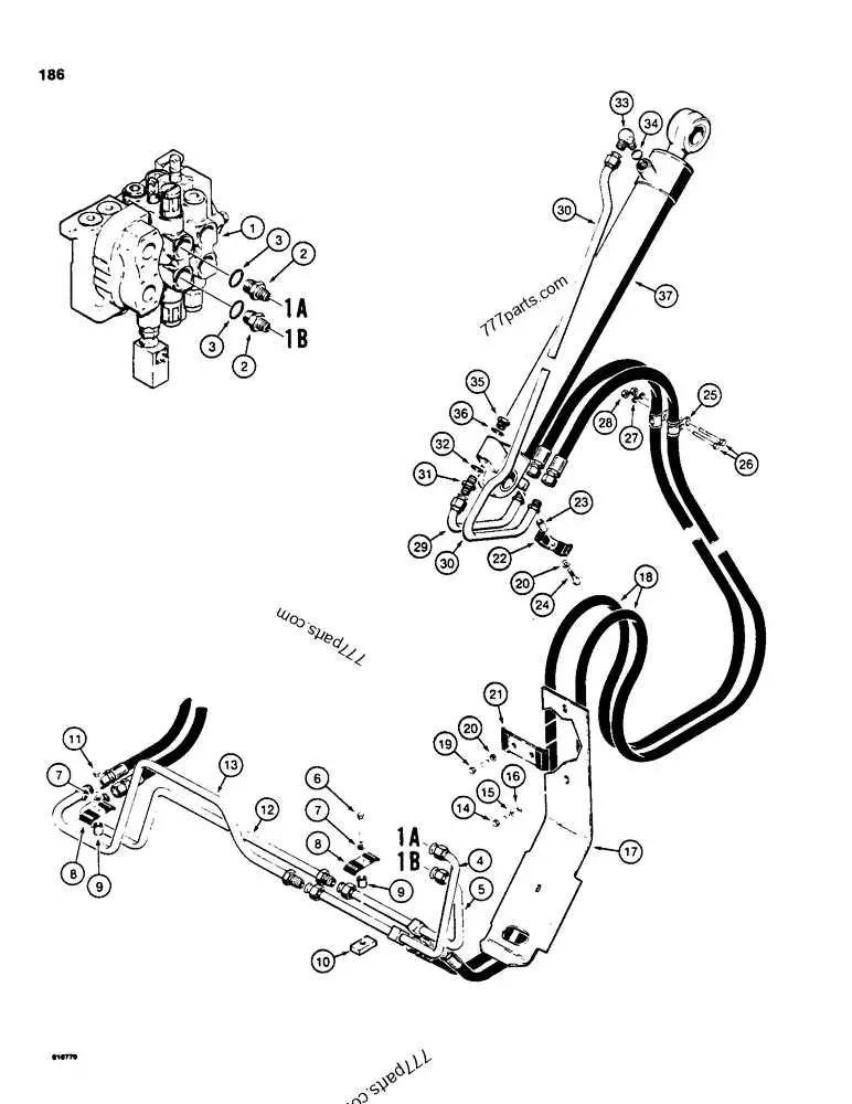 diagram for 850c john deer