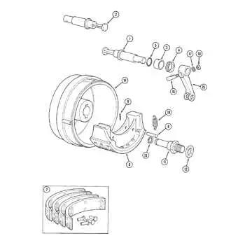 diagram of brake system on a john deere 435 diesel