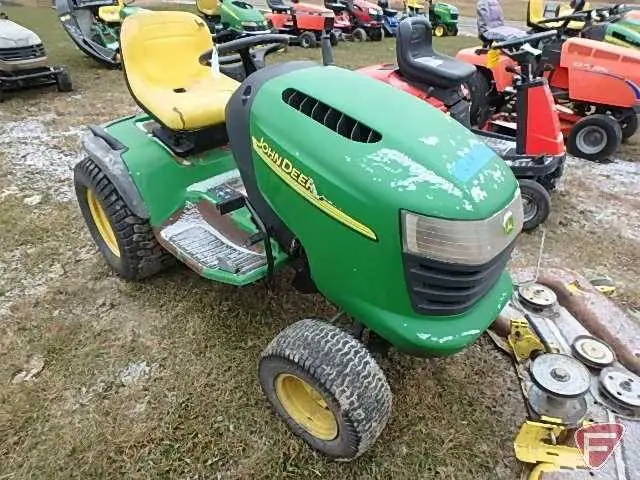diagram of john deere g100 deck belt