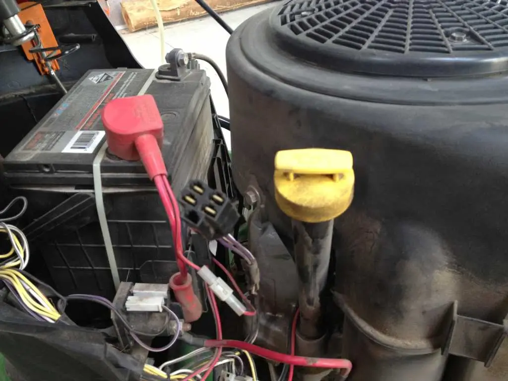 diagram of safety switches on a john deere riding mower