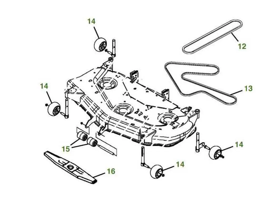 parts diagram for john deere 48c mower deck parts diagram for john deere 48c mower deck