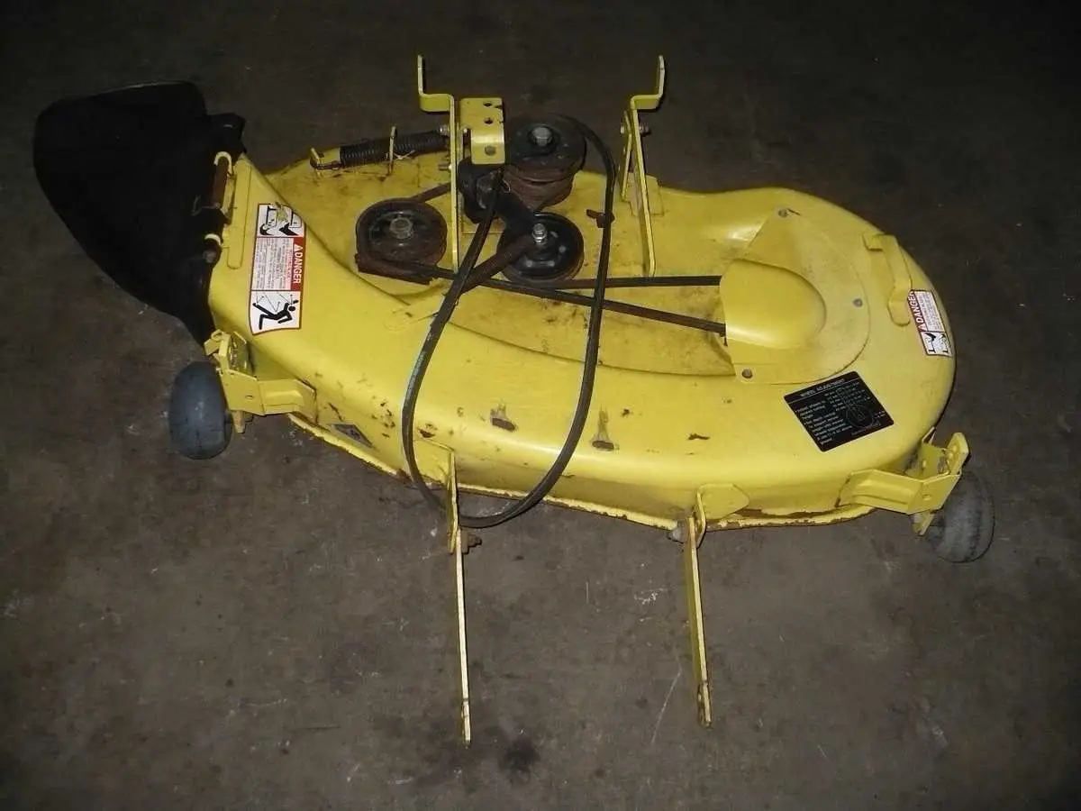 john deere stx38 deck pulley diagram