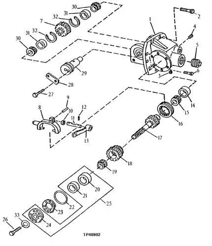 john deere 410d hydraulic diagram