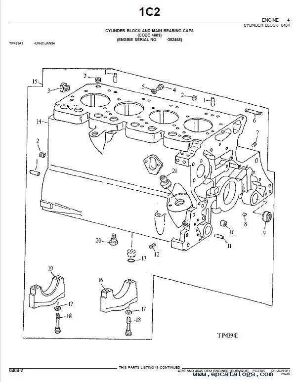 john deere 4045 engine diagram