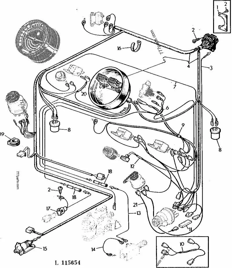 john deere cozy cab wiring diagram