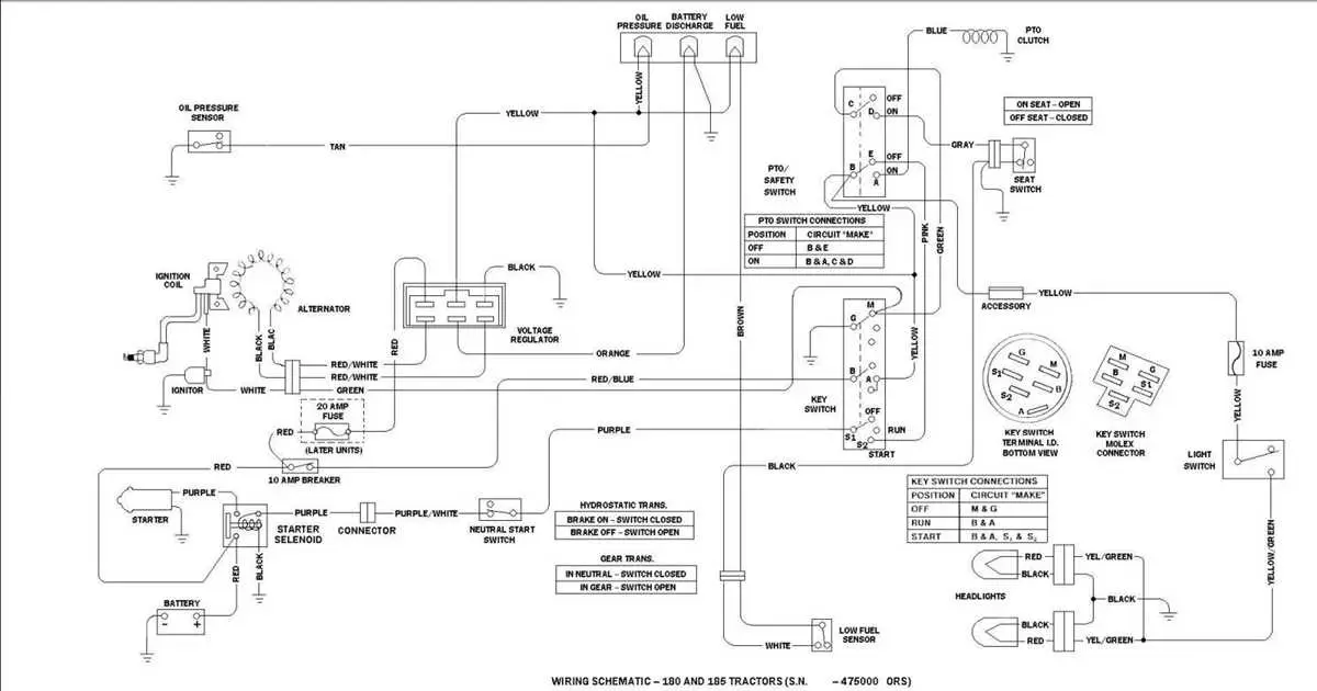 john deere l120 pto switch wiring diagram