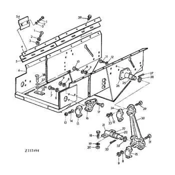 john deere 1032 parts diagram